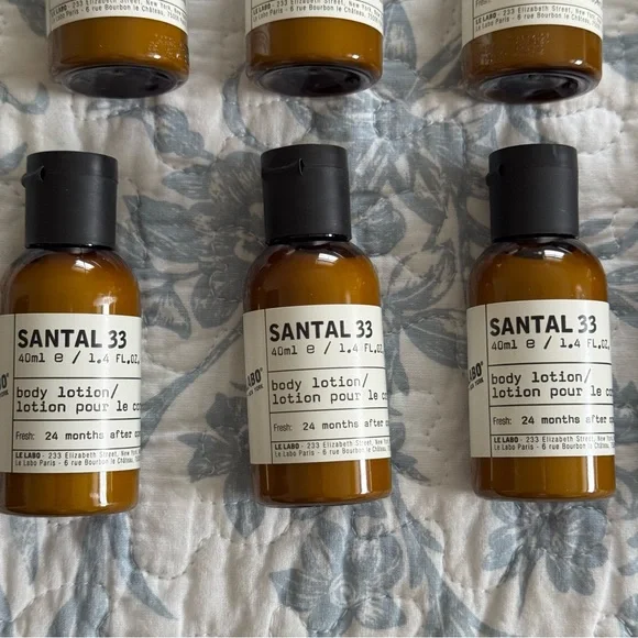 Le Labo Santal 33 Body Lotion Mini Size, Lot of 15 - Picture 6 of 7